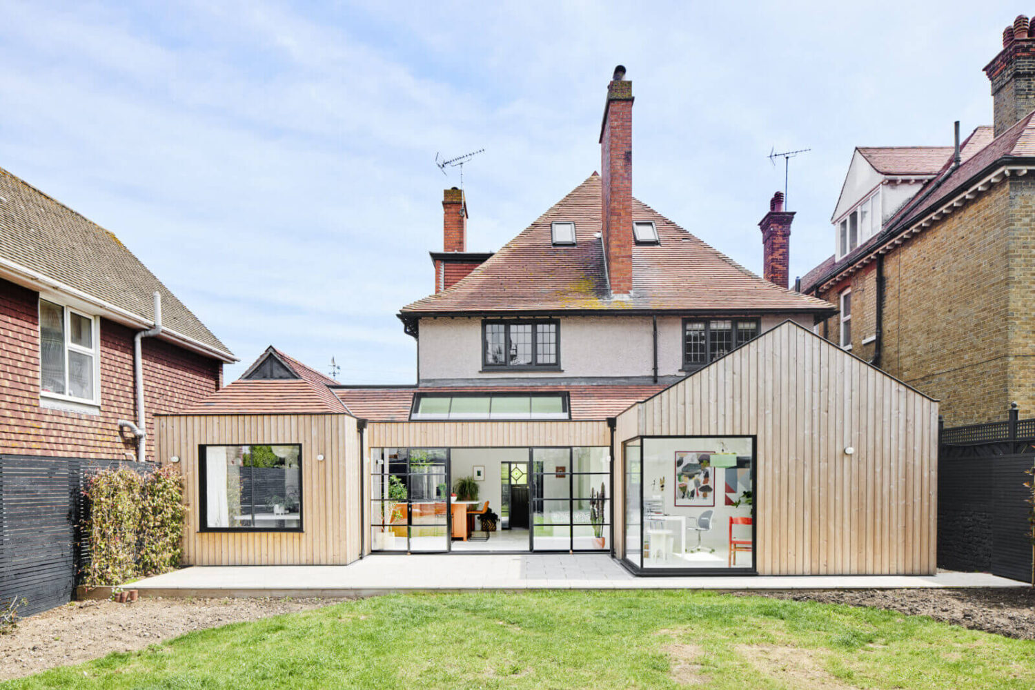 An Arts and Crafts House with Colorful Rooms 31 modern-extension-arts-and-crafts-house-england-nordroom
