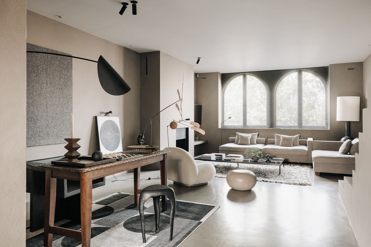Light Gray Design Apartment in Amsterdam 1 serene-greige-sitting-room-amsterdam-nordroom