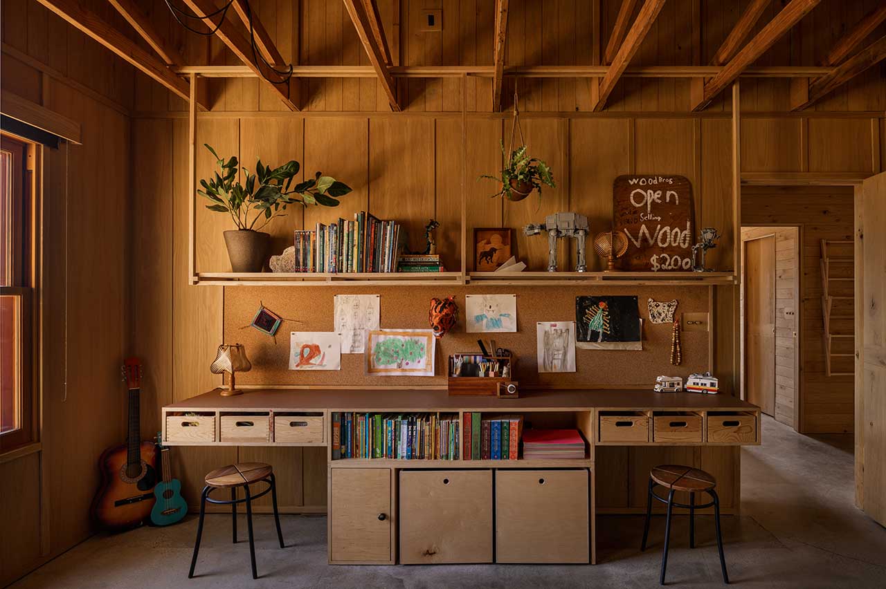 Best of 2022: Kids Rooms 5 kids-bedroom-double-desk-shelf-nordroom
