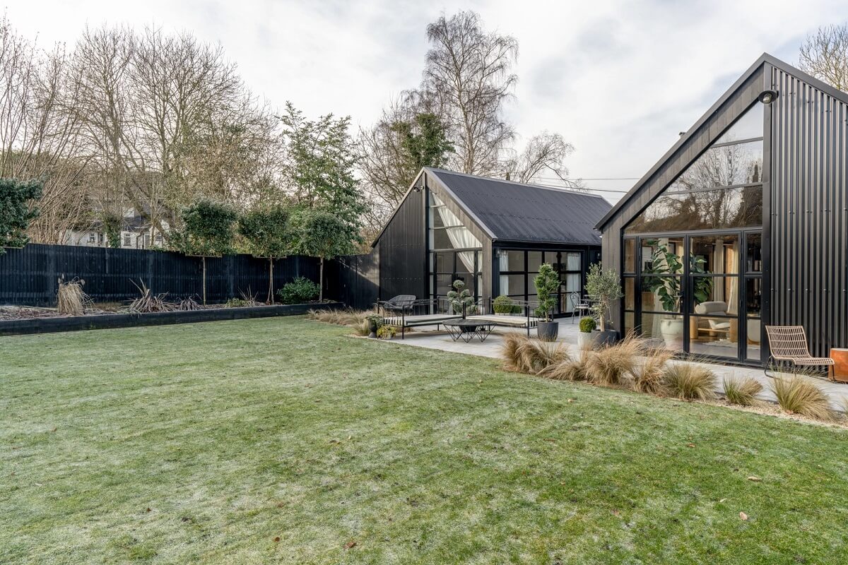 A Victorian Home with a Modern Black Extension 24 garden-black-exterior-home-england