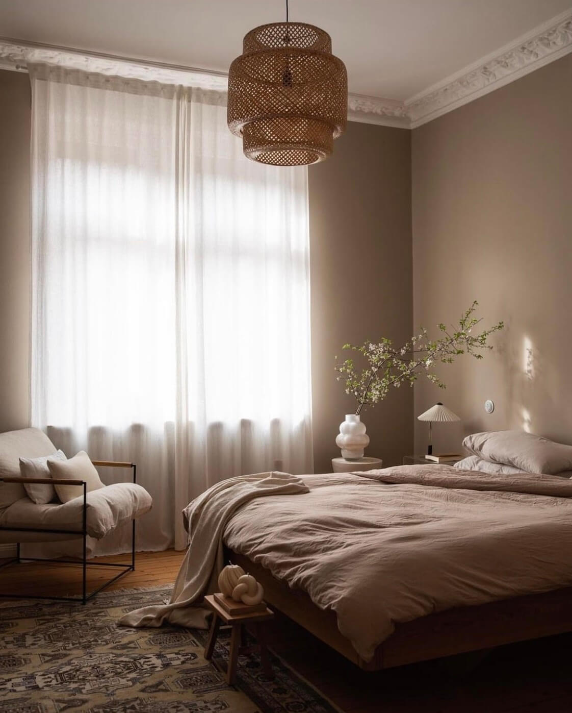 Best of 2023: Bedrooms 7 classic-bedroom-light-brown-walls-nordroom