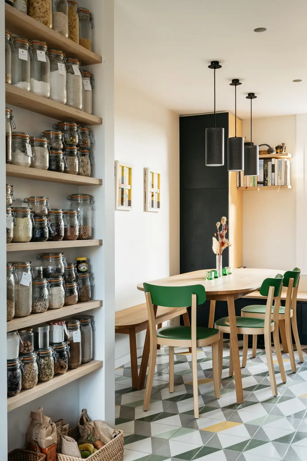 kitchen-storage-shelves-dining-table-with-bench-nordroom