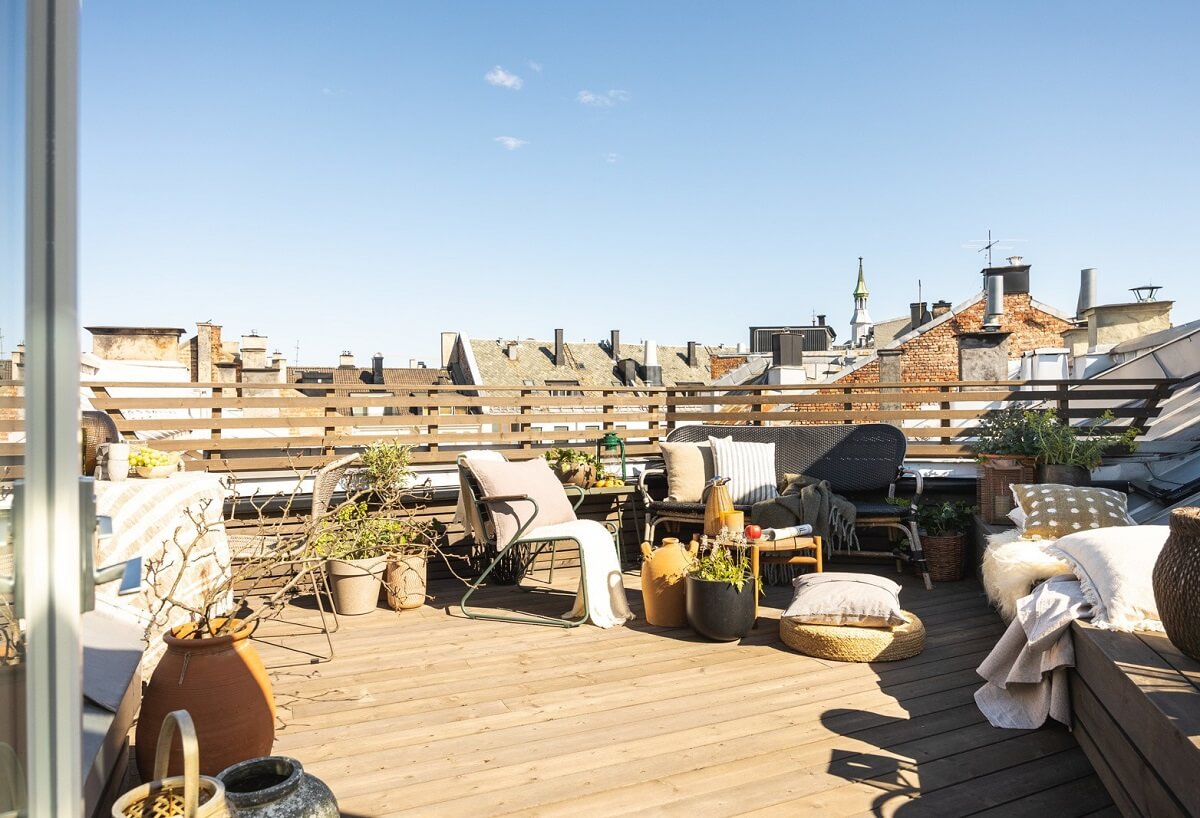 A Bright Penthouse Apartment in Oslo 21 sunny-rooftop-terrace-penthouse-london-nordroom