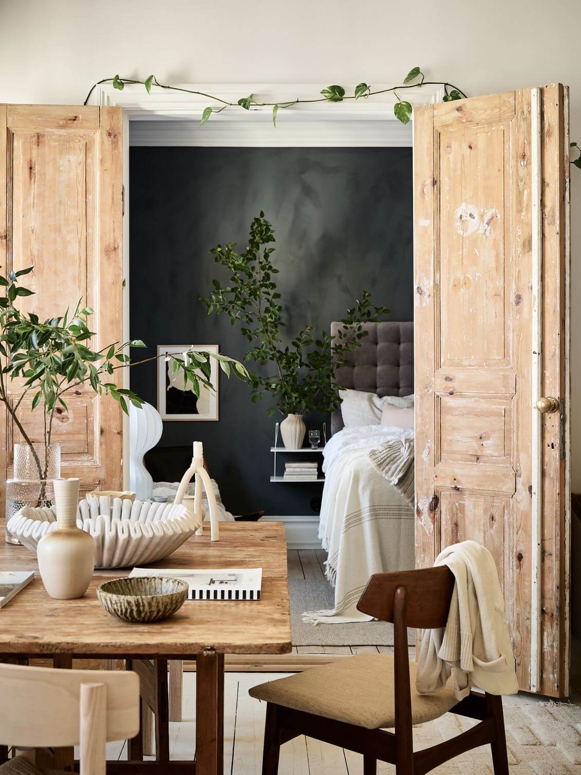 wooden-double-doors-bedroom-nordic-home-nordroom