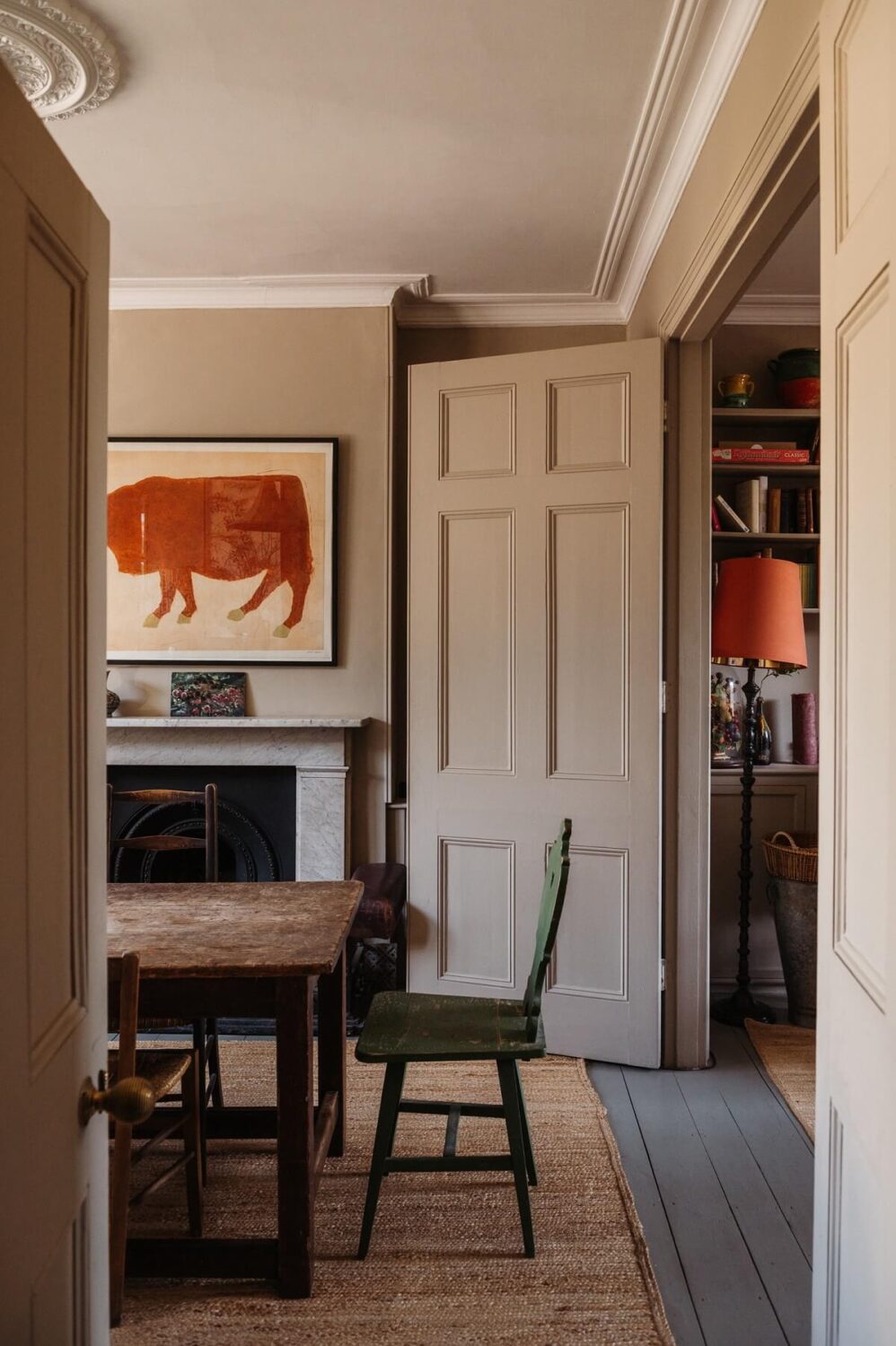 Best of 2023: Dining Rooms 14 dining-room-wooden-table-fireplace-nordroom
