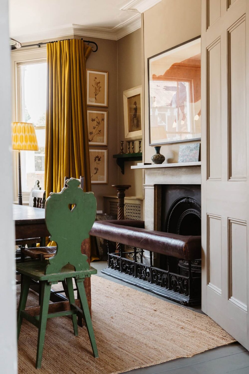 Best of 2023: Dining Rooms 15 dining-room-yellow-curtains-nordroom