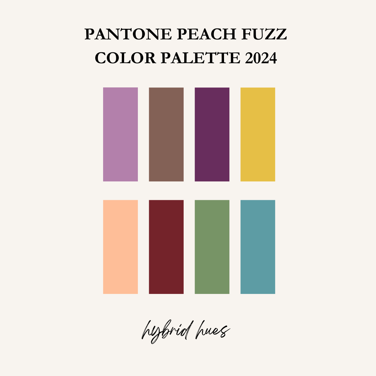 The Color Trends for 2024: Comforting Neutrals & Positive Accents 16 pantone peach fuzz color palette hybrid hues The Color Trends for 2024: Comforting Neutrals & Positive Accents