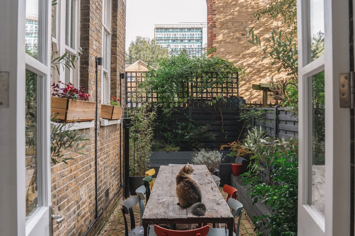 Best of 2024: Balconies and Gardens 11 garden light london apartment