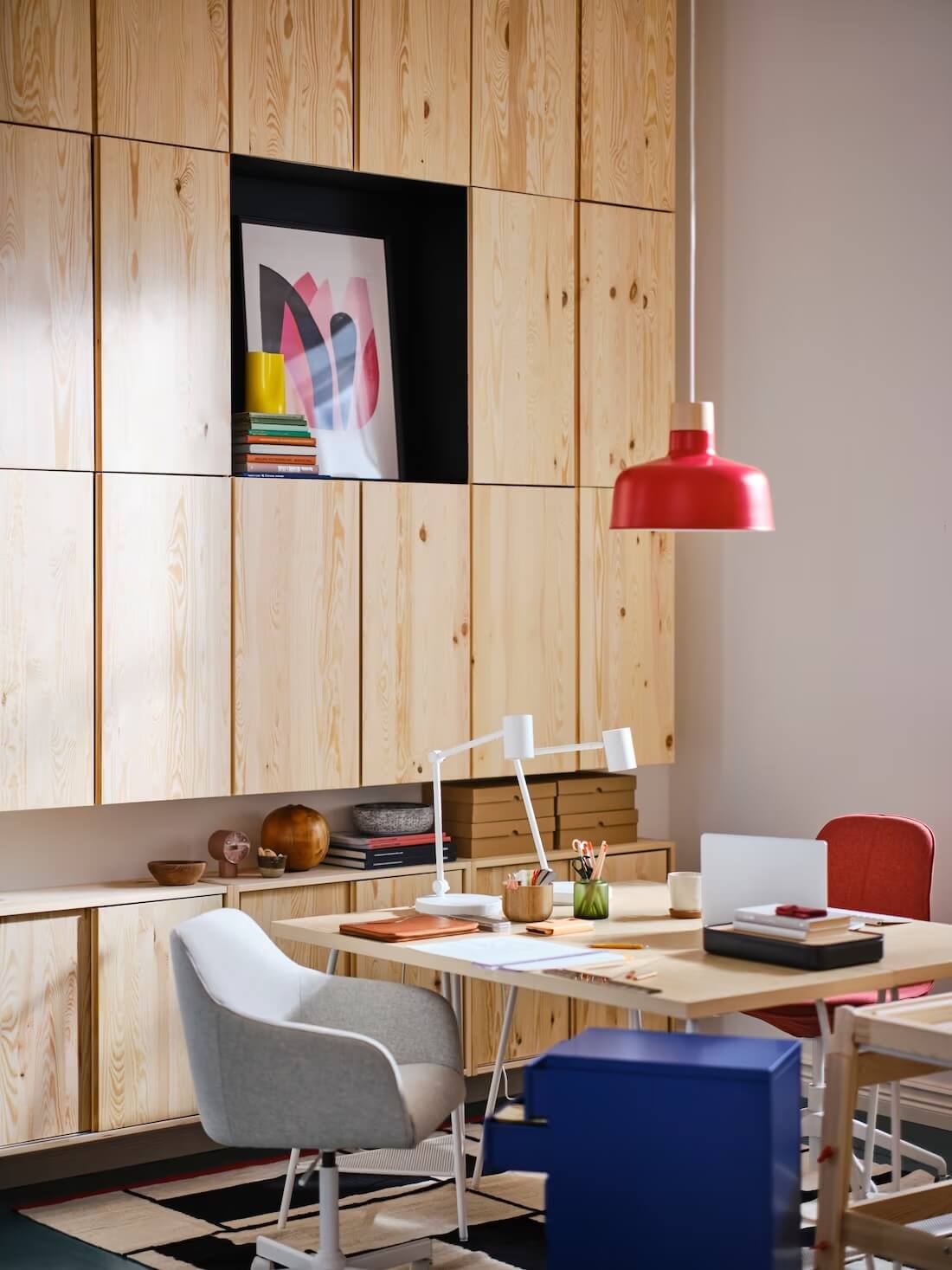 IKEA Home Style and Trends Guide 2024 3 ikea workspace ivar cabinets nordroom