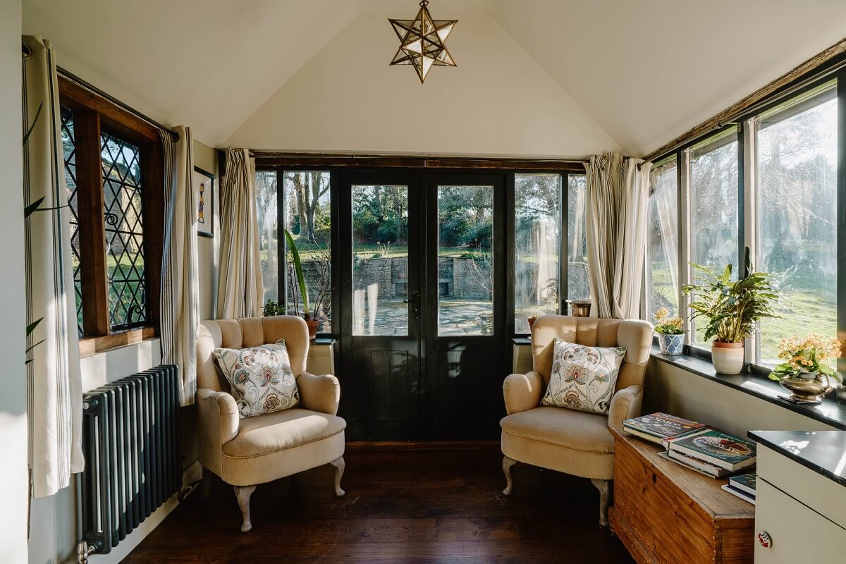 A Cozy Historic English Country House with Exposed Beams 10 sitting room historic english country house nordroom