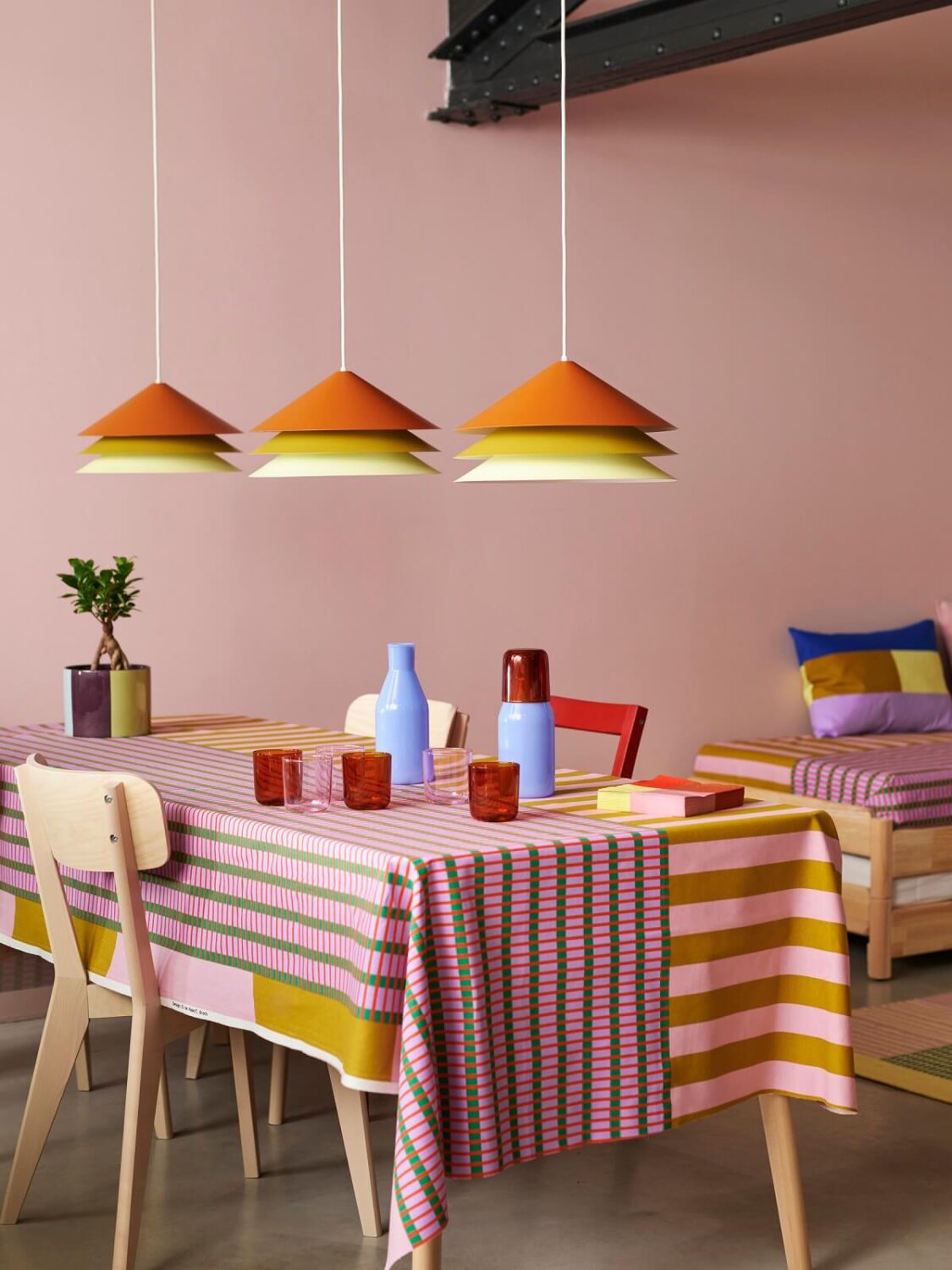 IKEA Catalogue 2026 + New IKEA Collections 57 IKEA-TESAMMANS-pendant-lights-pre-cut-fabric-nordroom