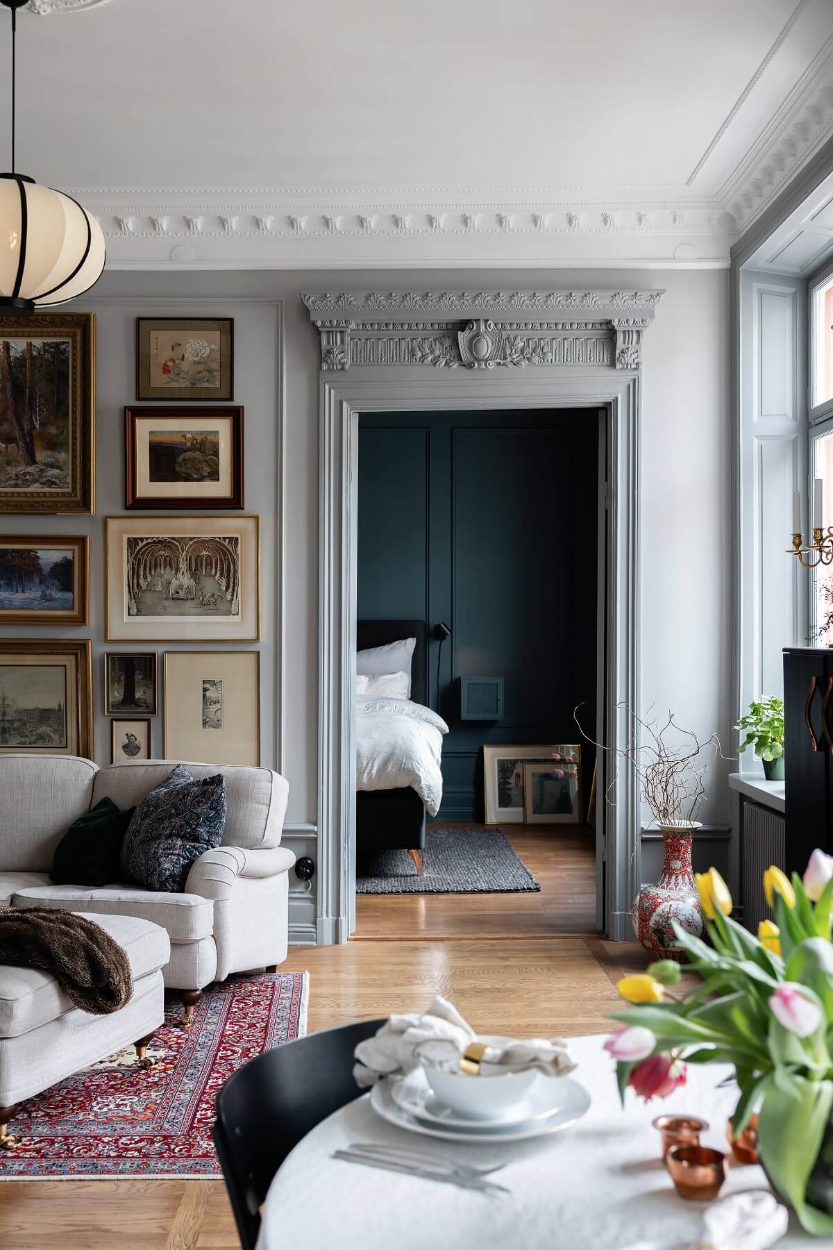 classic apartment with original details