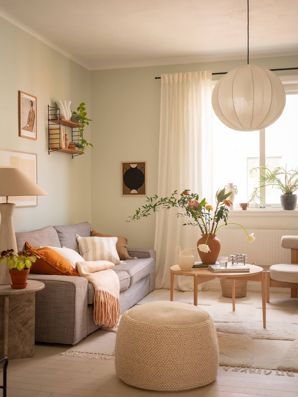 sitting area in serene studio apartment nordroom