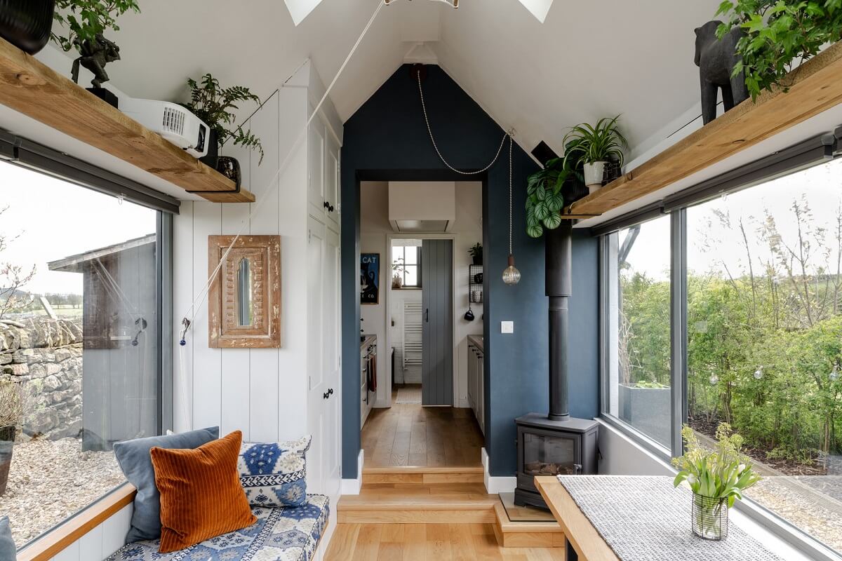 A Tiny Off-Grid House in the English Countryside 1 tiny-house-window-seat-nordroom