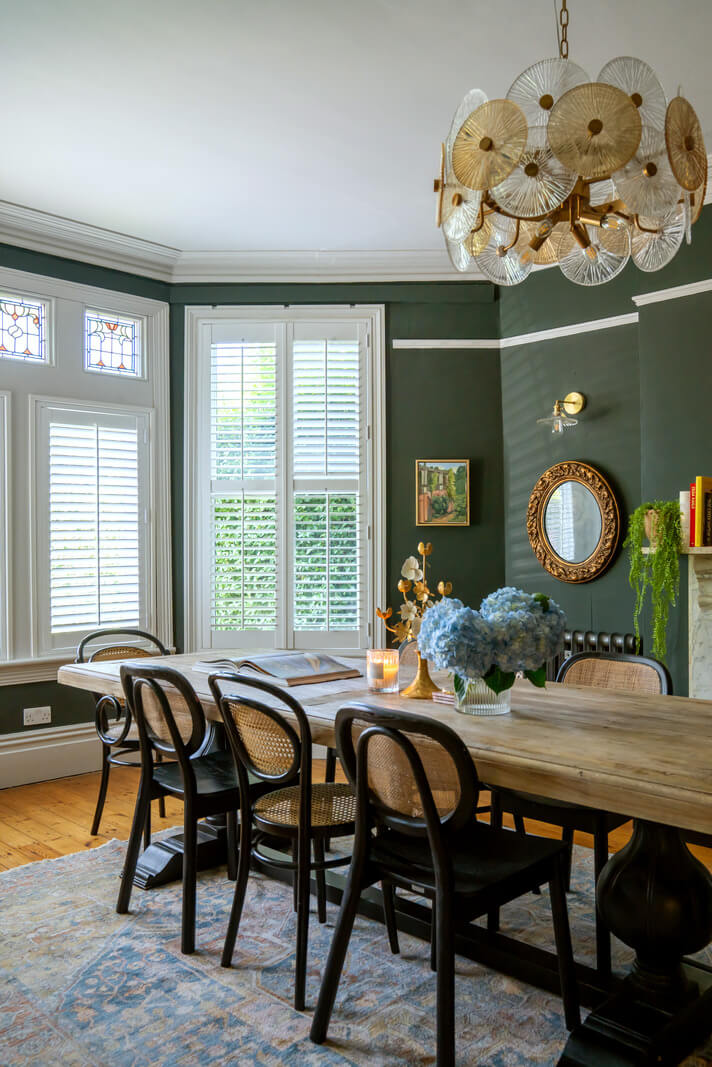 Best of 2024: Dining Rooms 19 dining room with large bay window nordroom