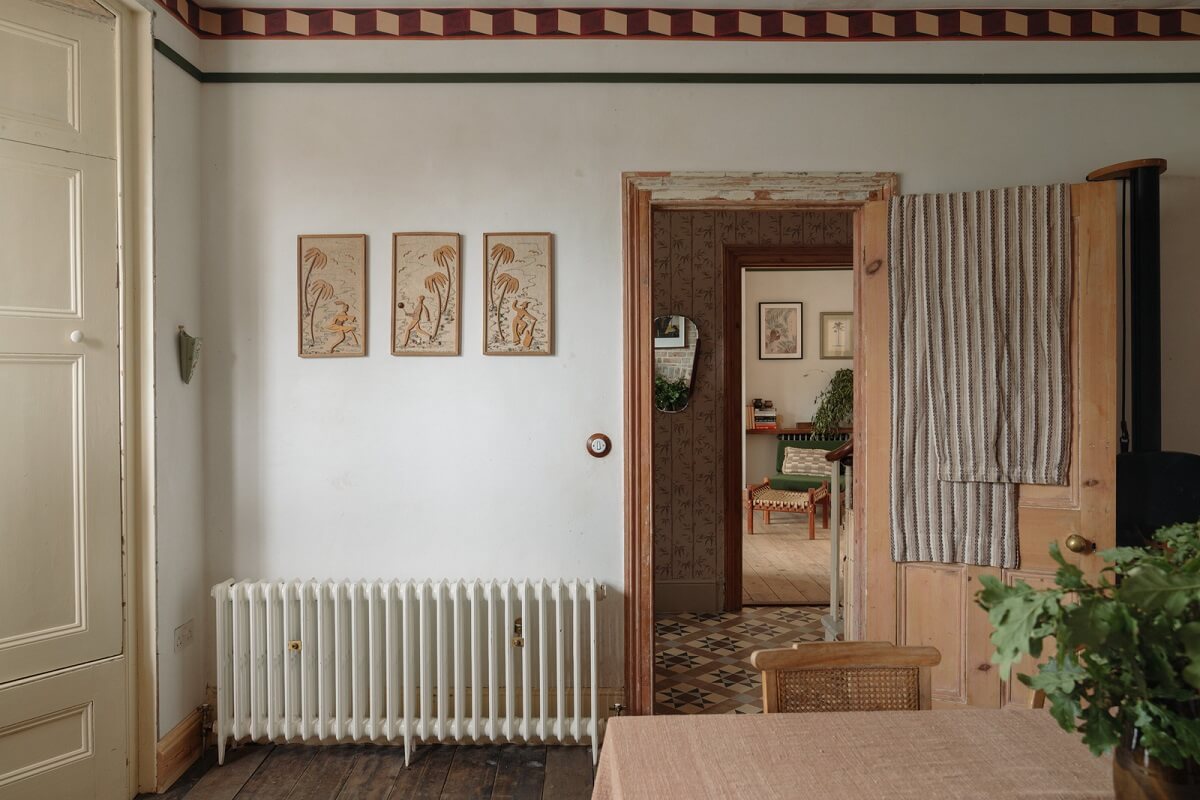 Pared Back Interiors in an English Home in Kent 10 dining room