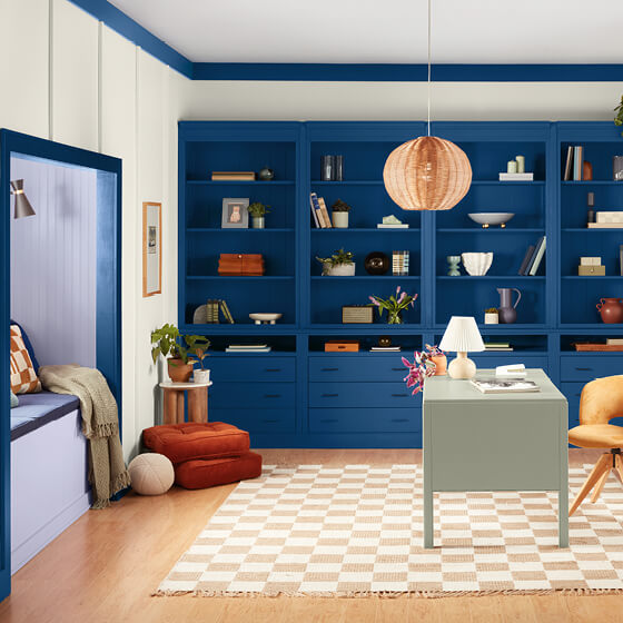 Valspar Color of the Year 2025: Encore 5 living room valspar-color-of-the-year-2025-encore-nordroom