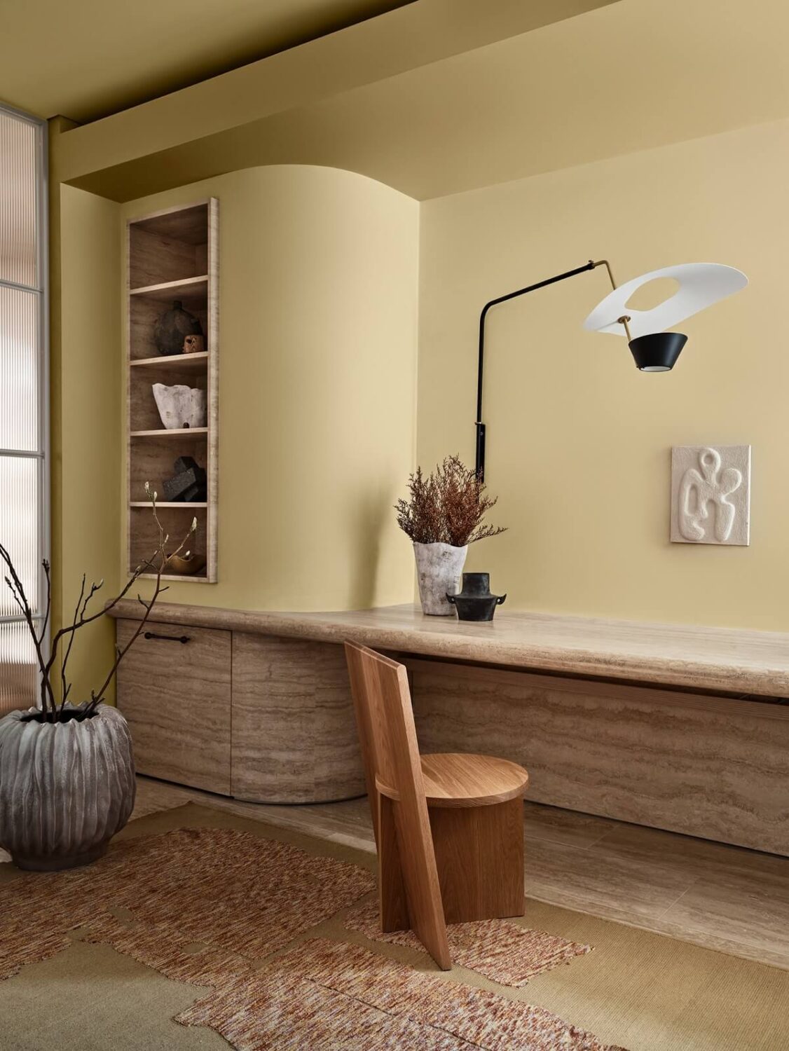 Best of 2024: Home Offices 20 butter yellow home office still palette dulux colour forecast 2025 nordroom