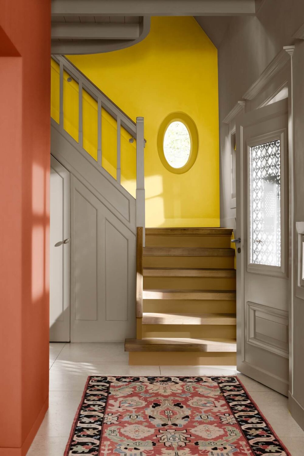 Dulux Colour of the Year 2025: True Joy 31 dulux-colour-of-the-year-2025-True-Joy-Pride hallway