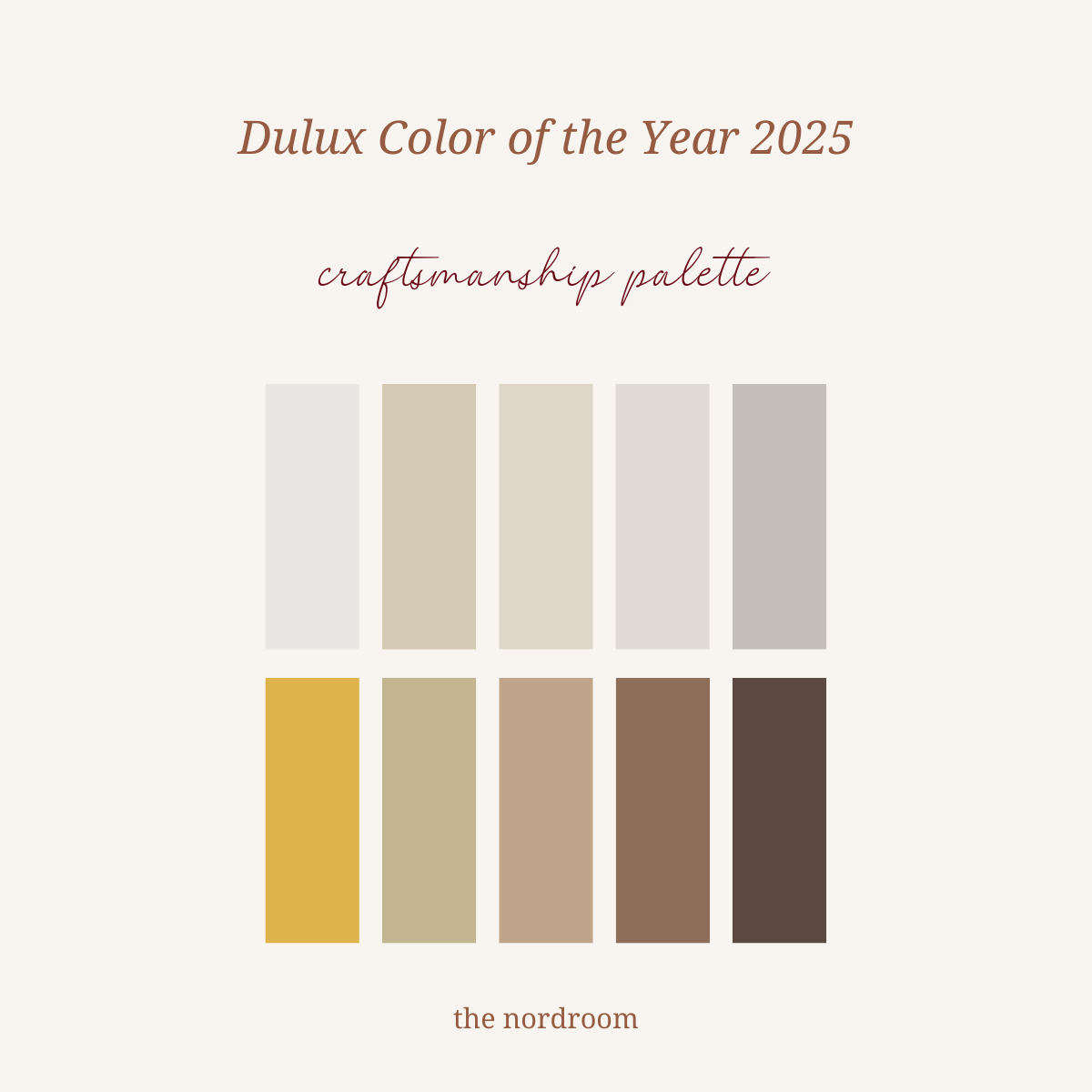 Dulux Colour of the Year 2025: True Joy 2 dulux colour of the year 2025 craftsmanship palette nordroom