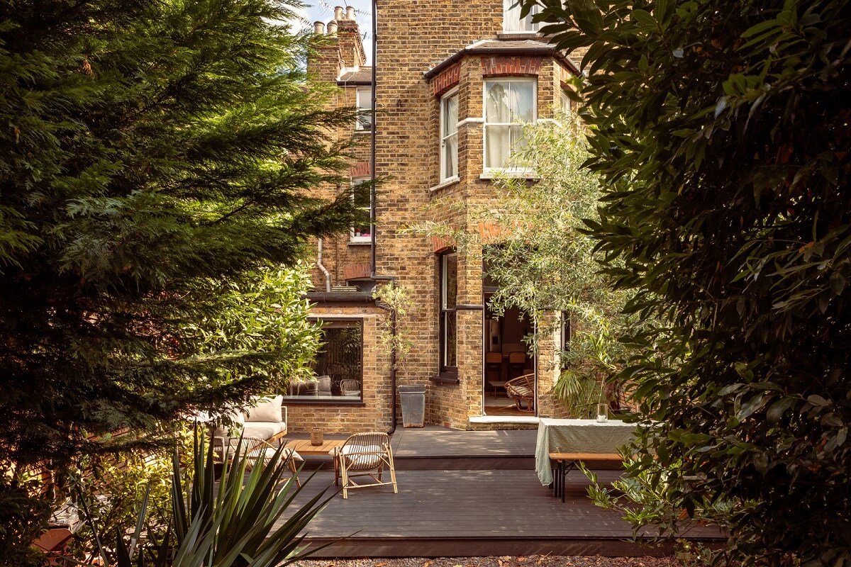 A Warm Ground Floor Apartment with Reclaimed Materials 22 garden london house A Warm Ground Floor Apartment with Reclaimed Materials