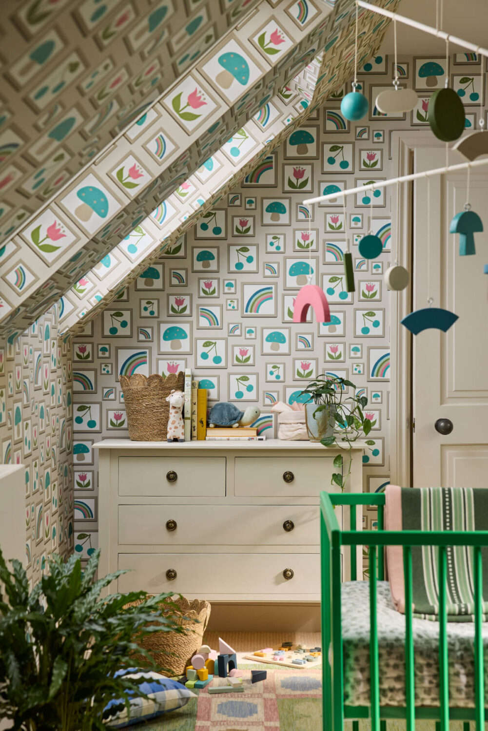Little Greene 'Storybook Papers': A New National Trust Wallpaper Collection 14 Little Greene National Trust wallpaper Collection Balance - Portland Stone - Full