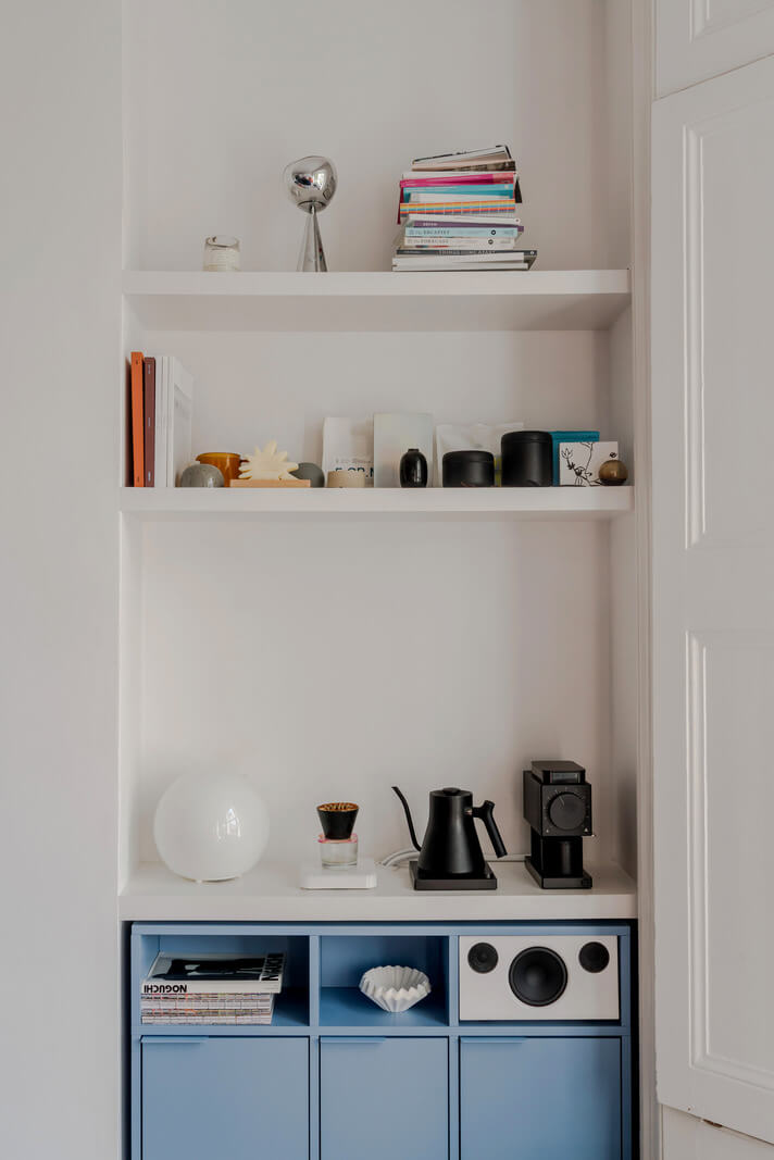 A Modern Apartment in a London Victorian House 9 barista niche