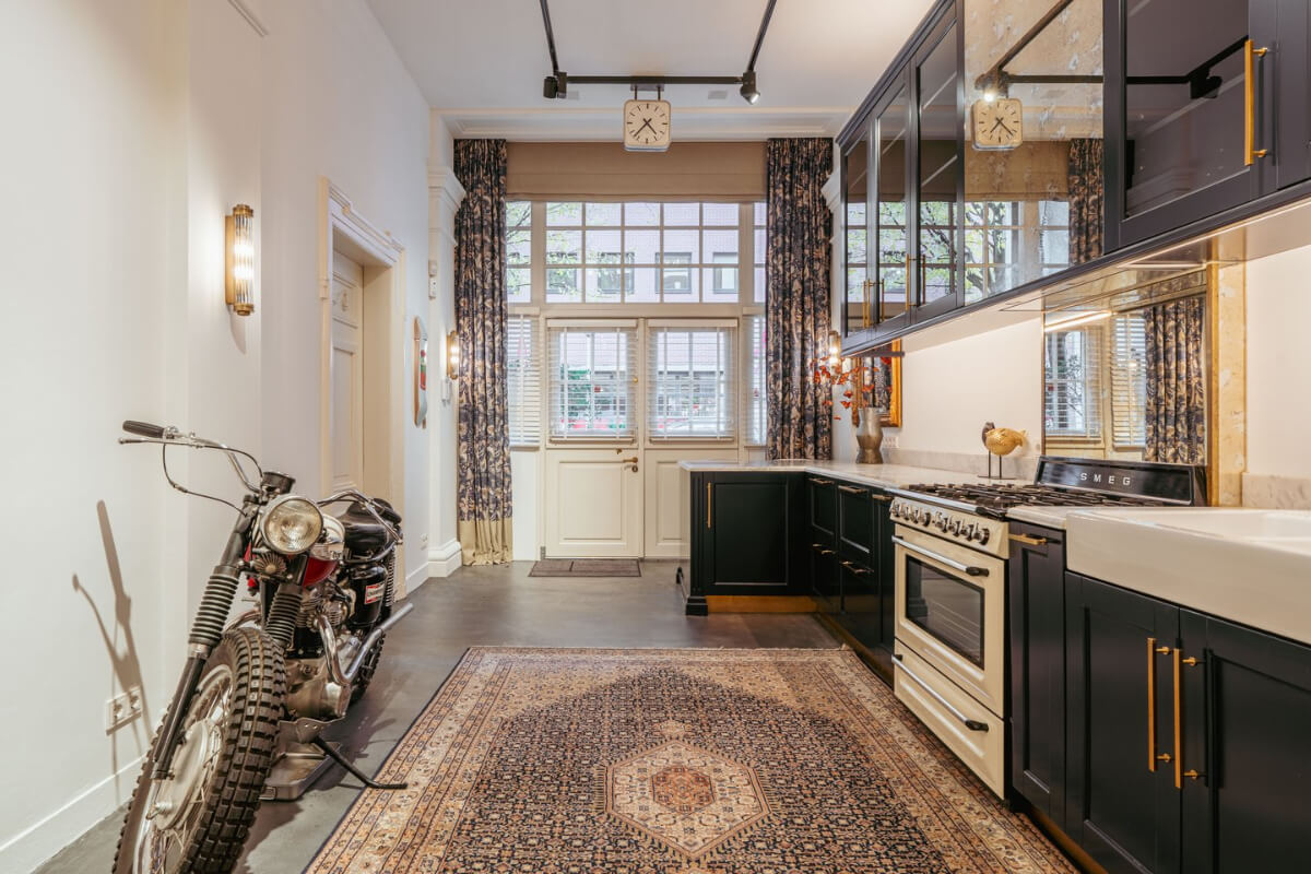 A Unique Ground Floor Duplex Apartment in Amsterdam 5 ground floor apartment amsterdam