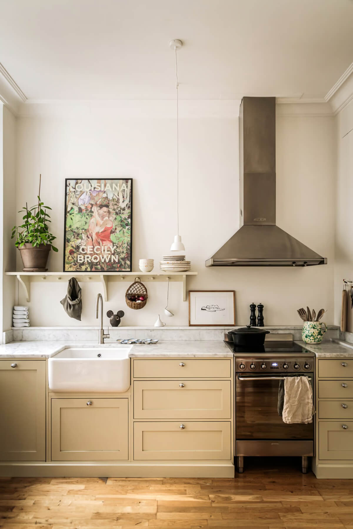 kitchen butter yellow cabinets