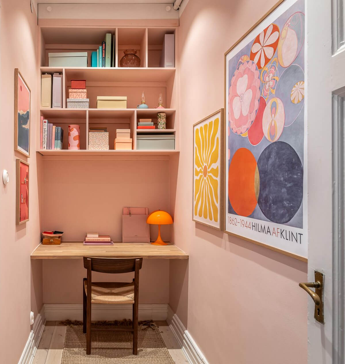 Best of 2025: Home Offices 7 soft pink home office orange table lamp color of the year 2026 predicition nordroom