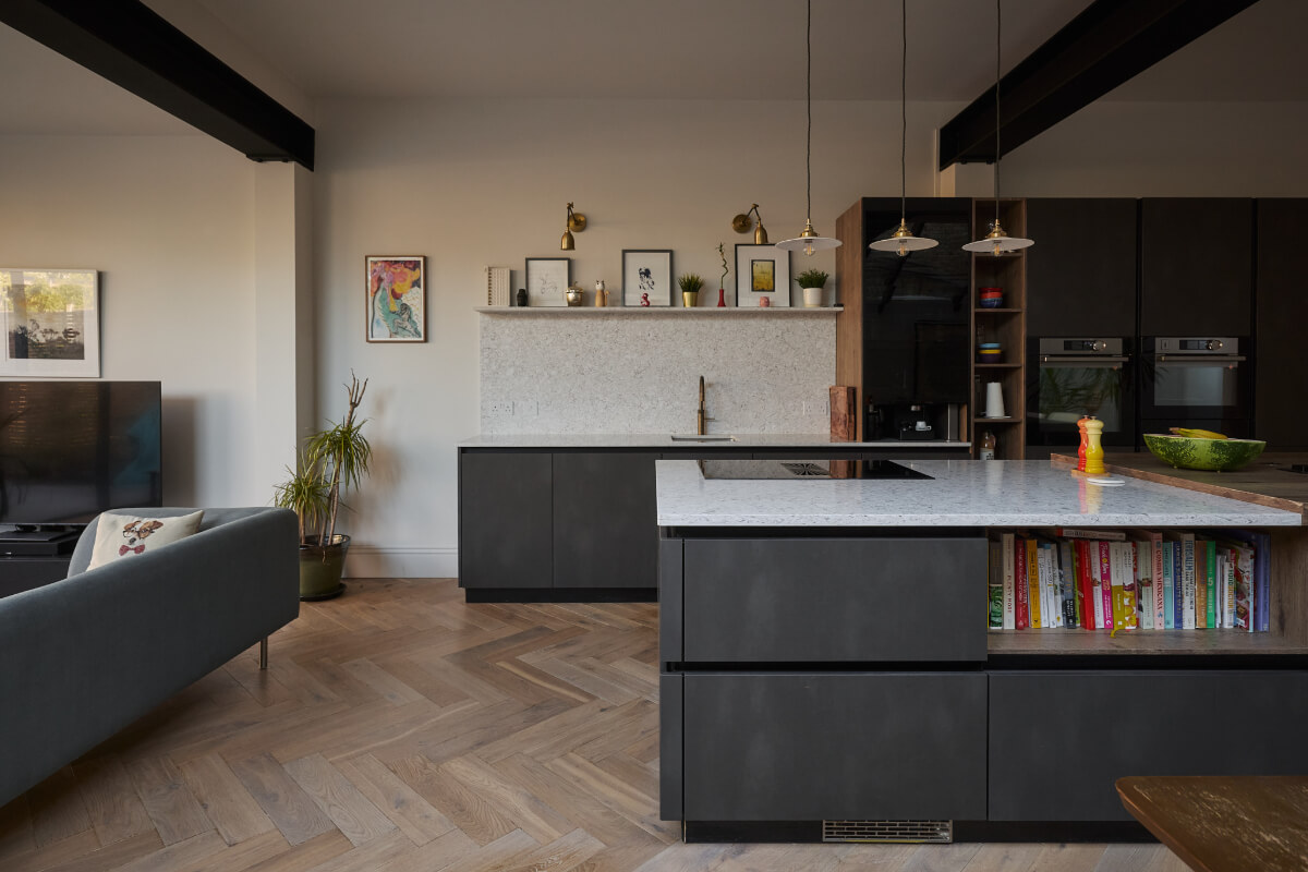 A Beautiful Extended Edwardian House Blends Period Features with Modern Design 9 kitchen open plan living space