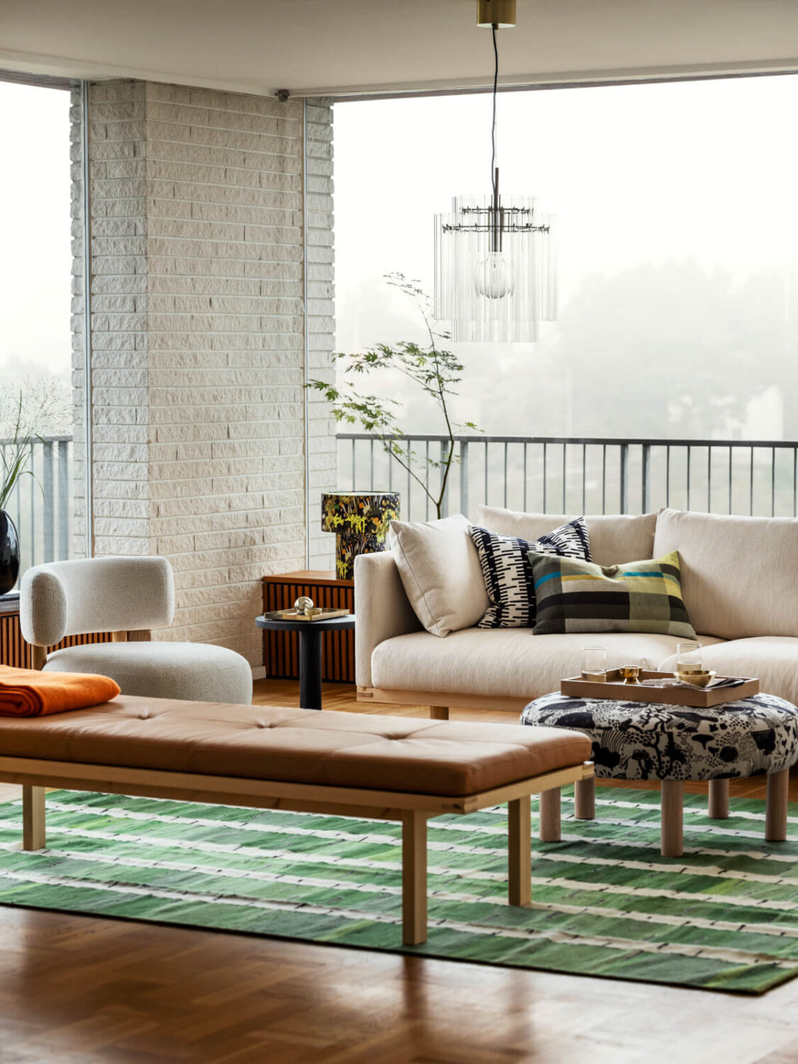 IKEA STOCKHOLM 2025 Collection: Classic Designs Made Of Natural Materials 42 IKEA_STOCKHOLM_bank m kudde_PH202356