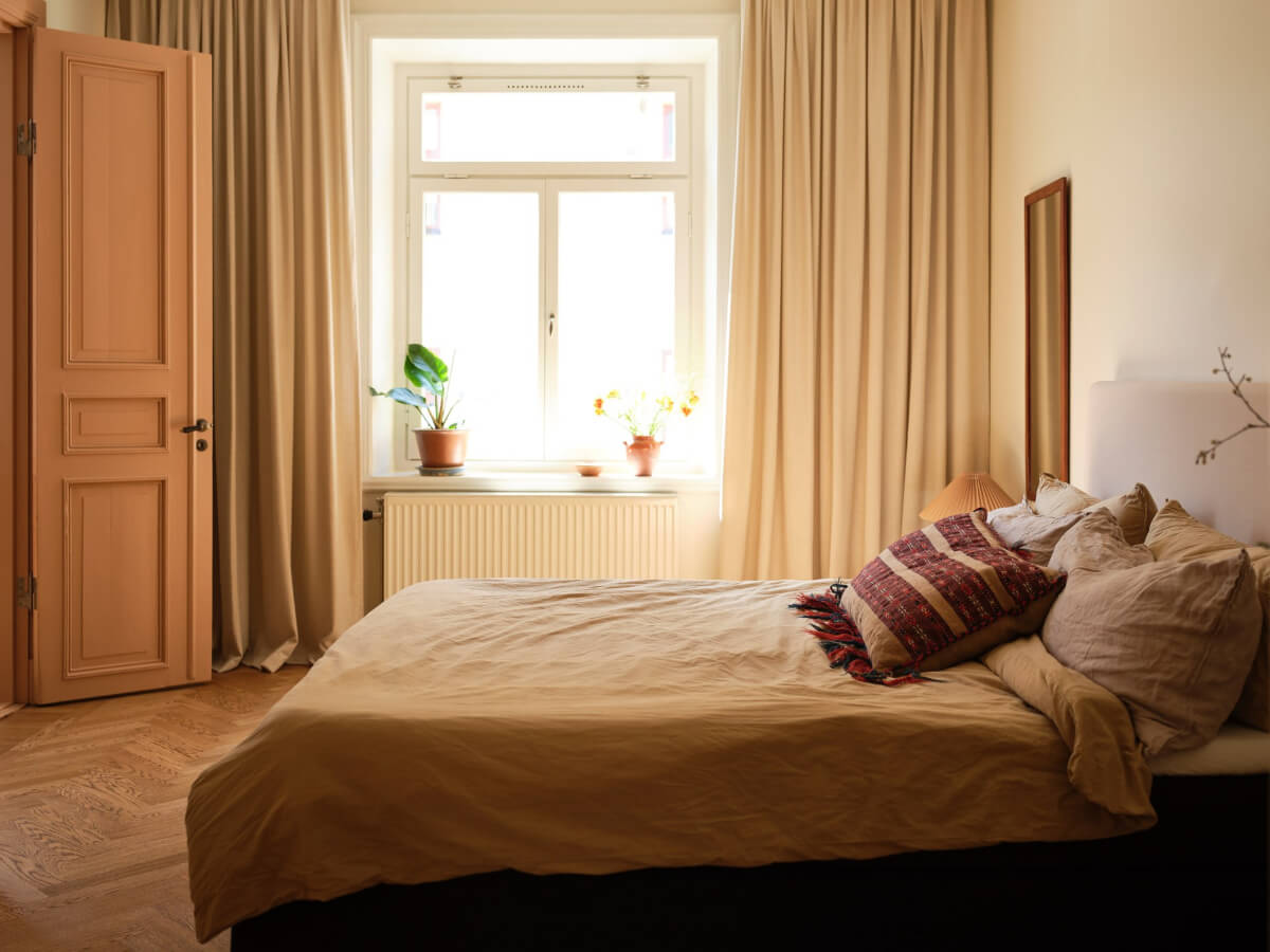 Warm, Natural Light in a Renovated Turn-of-the-Century Apartment 8 bedroom parquet floor