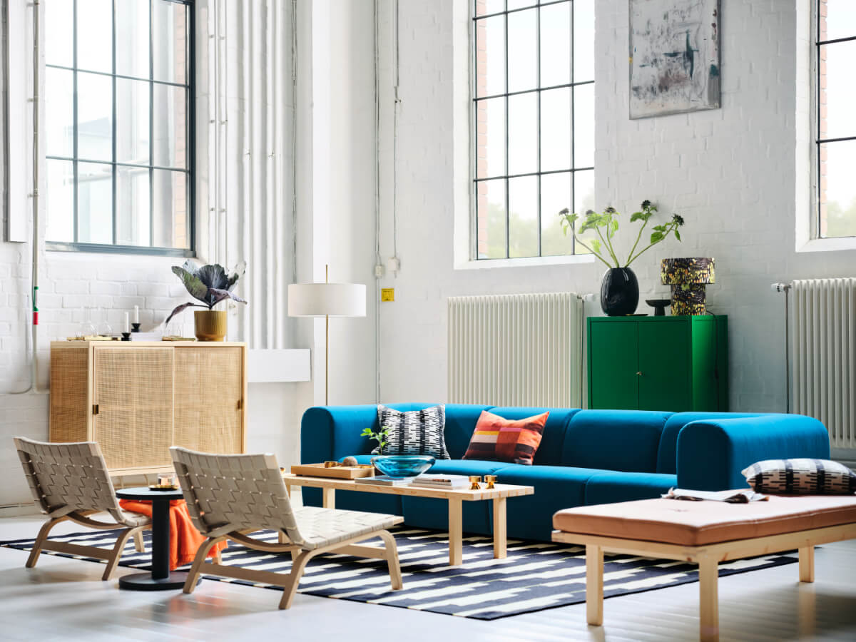 IKEA STOCKHOLM 2025 Collection: Classic Designs Made Of Natural Materials 37 blue sofa ikea stockholm 2025 IKEA STOCKHOLM 2025 Collection: Classic Designs Made Of Natural Materials