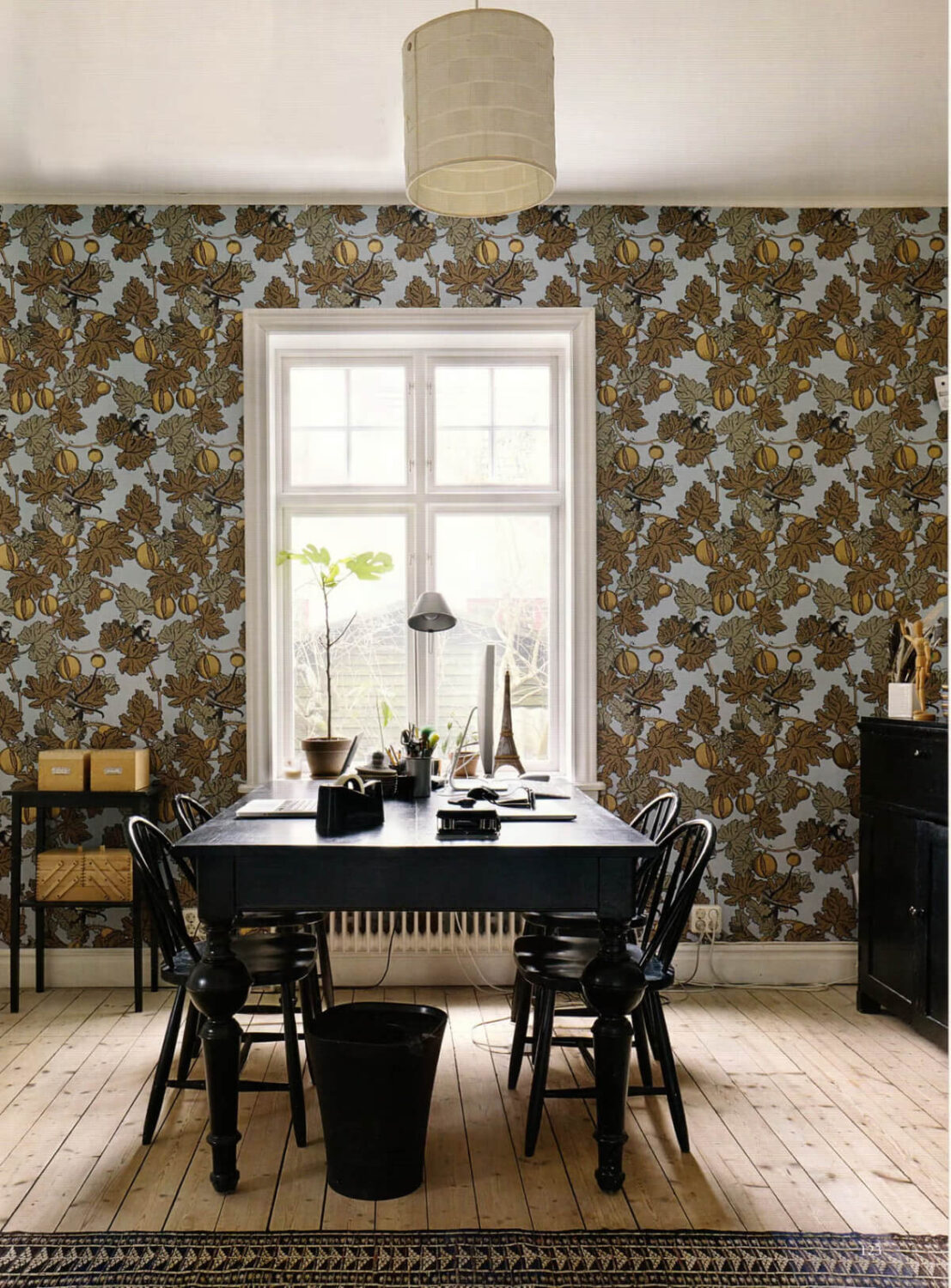 A Beautiful Former Summer House in Southern Sweden 16 home office cole and son wallpaper
