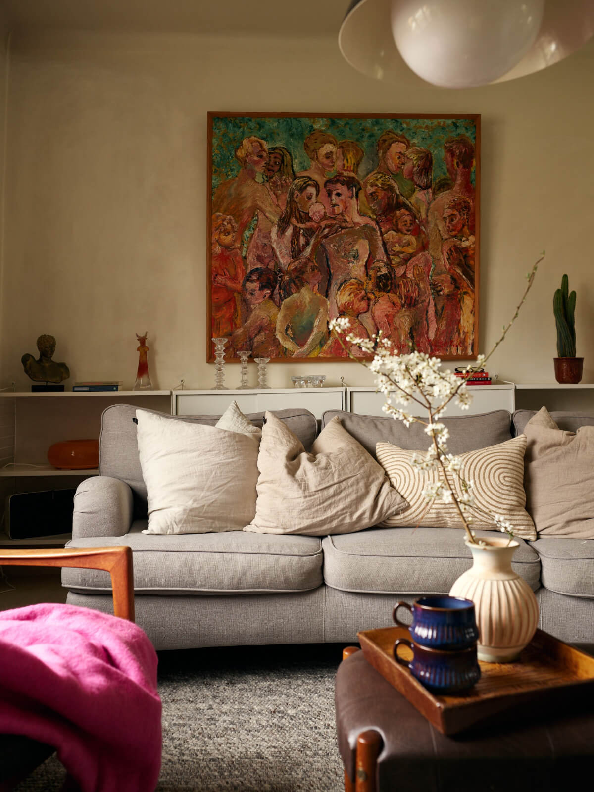 living room detail