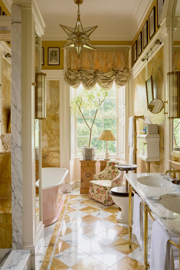 Best of 2025: Bathrooms 10 classic bathroom marble tiles freestanding bath