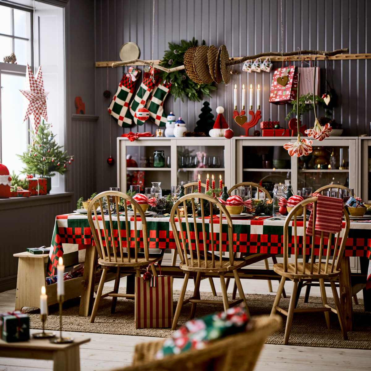 IKEA Catalogue 2026 + New IKEA Collections 24 cozy-rustic-table-setting-ikea-christmas-collection-2025-nordroom