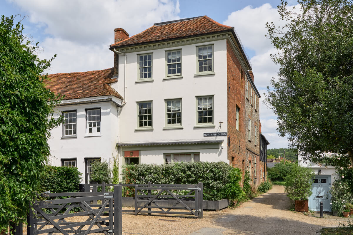 A Colorful Design-Led Georgian House in the Heart of Henley-on-Thames 64 exterior denmark house A Colorful Design-Led Georgian House in the Heart of Henley-on-Thames