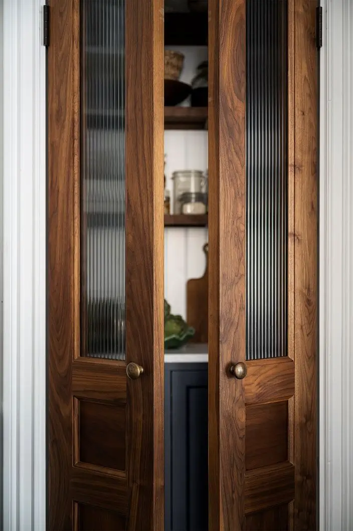 Scandinavian Design Meets The Hamptons in a Swedish Country House 18 wooden pantry doors