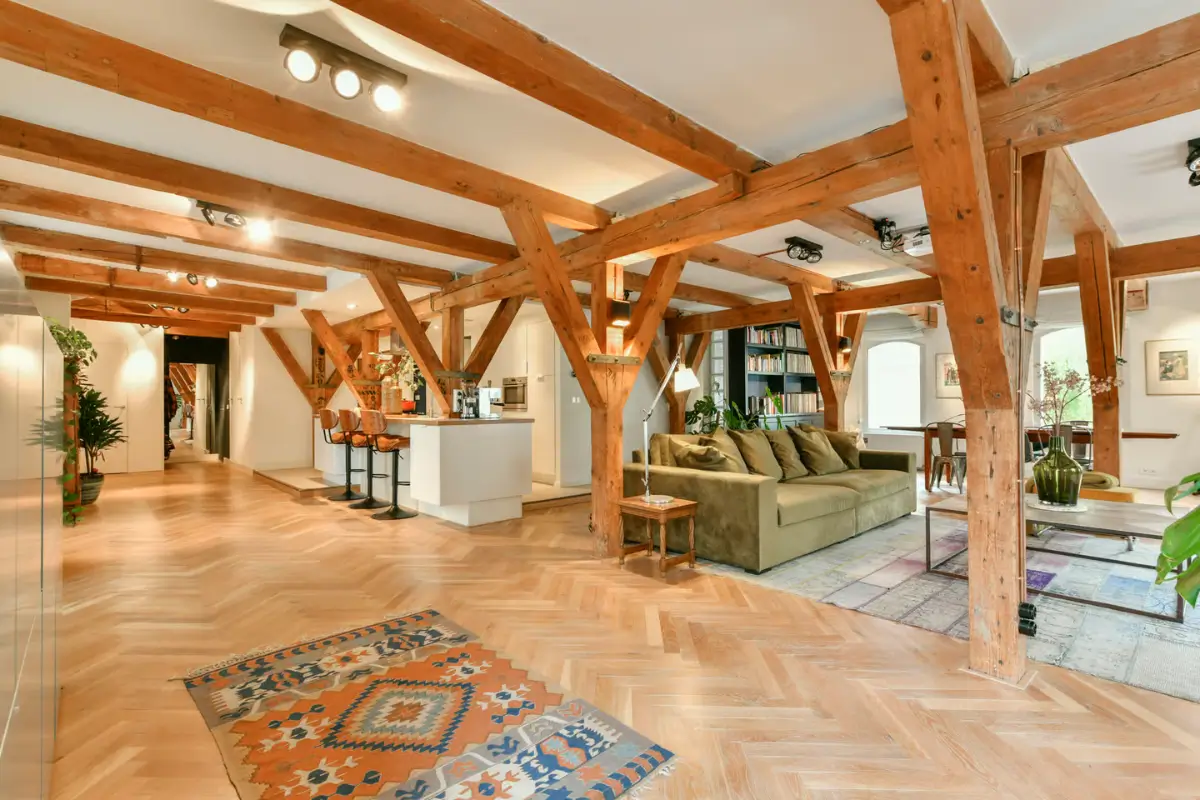 A Spacious Loft Apartment in a Converted Amsterdam Grain Warehouse