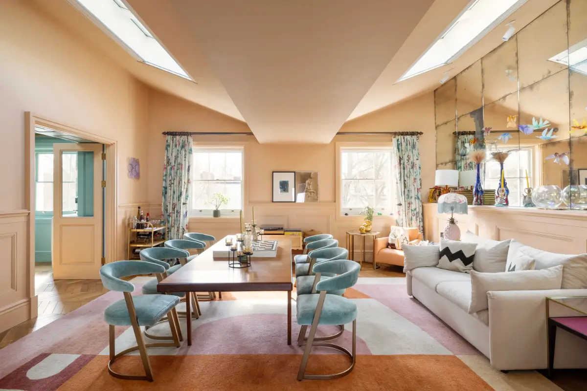 A Colorful Eclectic Victorian Penthouse Apartment in London 1 colorful-penthouse-apartment-london14