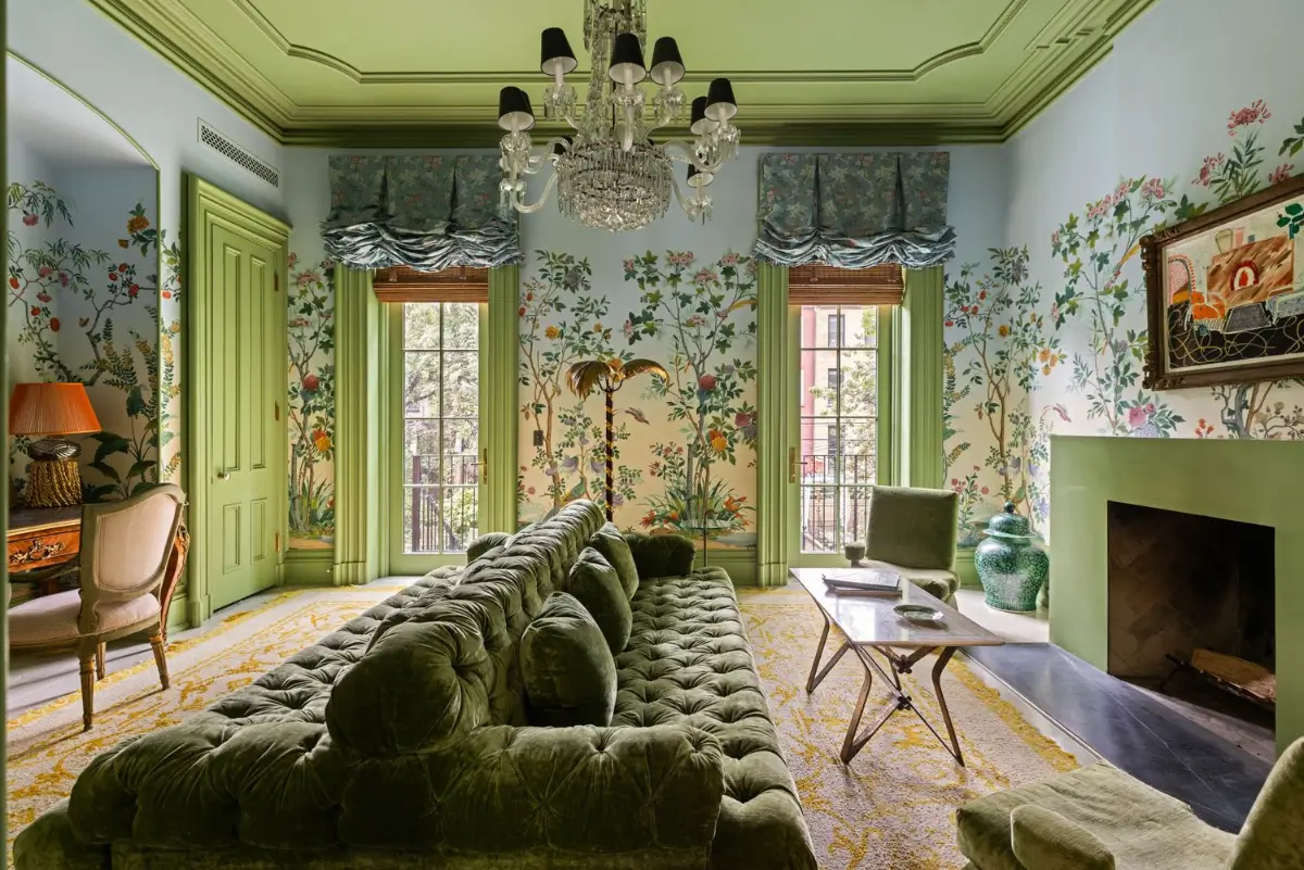 Lily Allen and David Harbour's Eclectic Brooklyn Townhouse is Listed For Sale 1 lily-allen-david-harbour-brooklyn-townhouse-for-sale-nordroom12