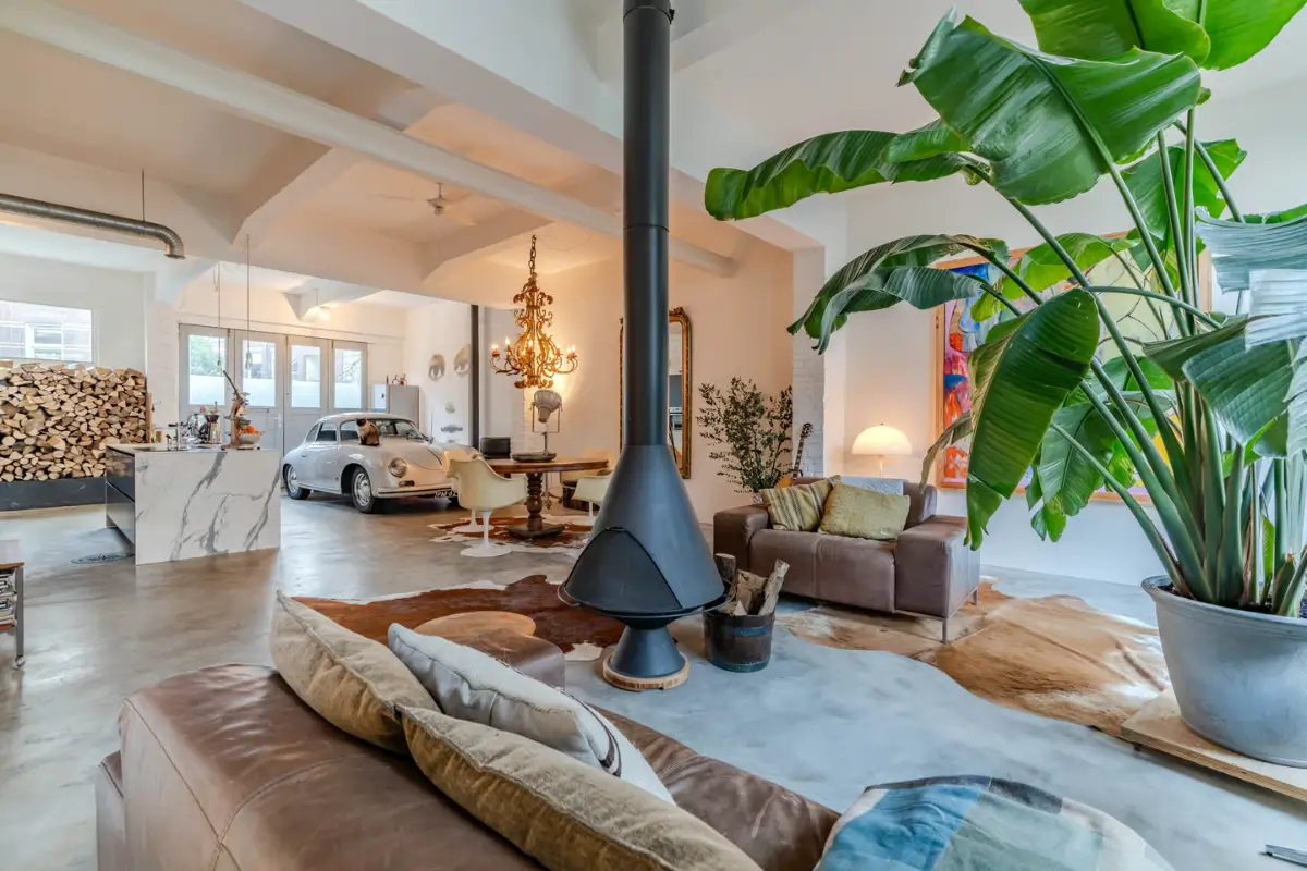 A Former Sawmill Converted into a Raw, Industrial Home 1 former-sawmill-turned-raw-industrial-home-netherlands