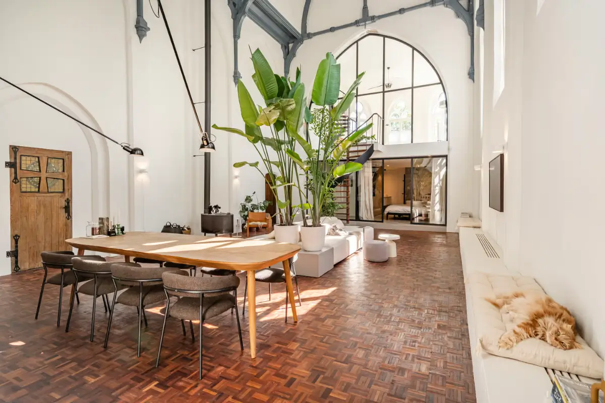 A 19th-Century Neo-Gothic Church is Transformed into a Modern Home 5 neo-gothic-19th-century-church-conversion-netherlands-nordroom