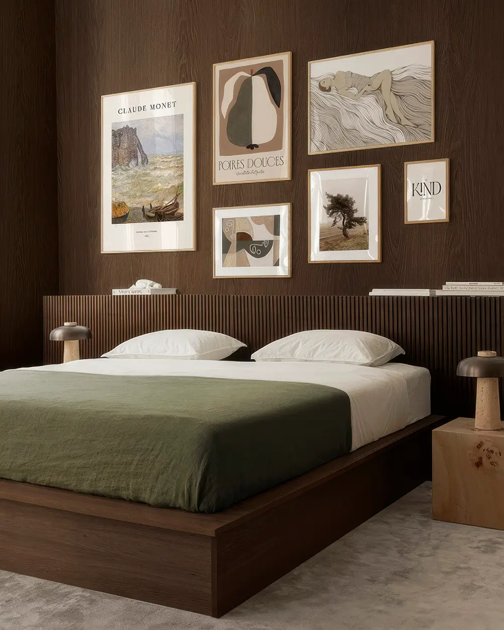 This Retro Color Can Add $2,277 to Your Home's Value (Another Can Cost You $18,000) 1 chocolate brown bedroom home value nordroom This Retro Color Can Add $2,277 to Your Home's Value (Another Can Cost You $18,000)