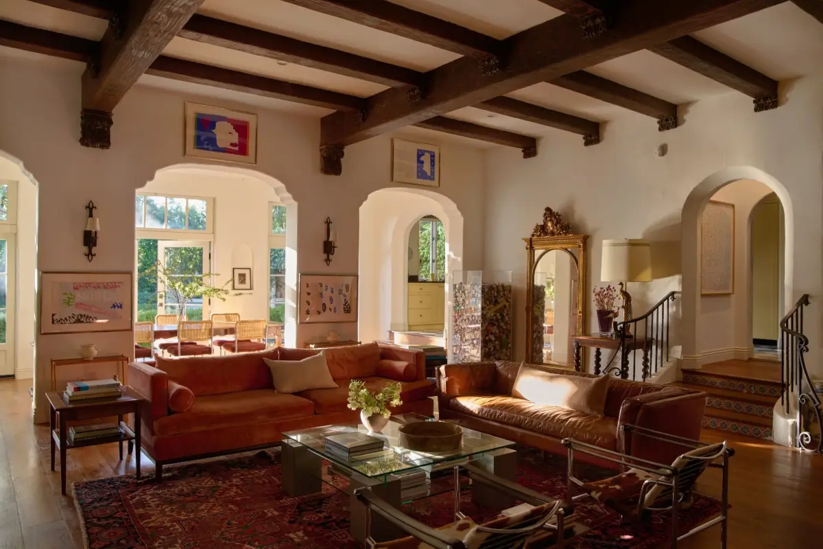 A Butter-Yellow Kitchen and Period Elements in a Spanish-Style LA Home 8 spanish-style-home-hancock-park-los-angeles