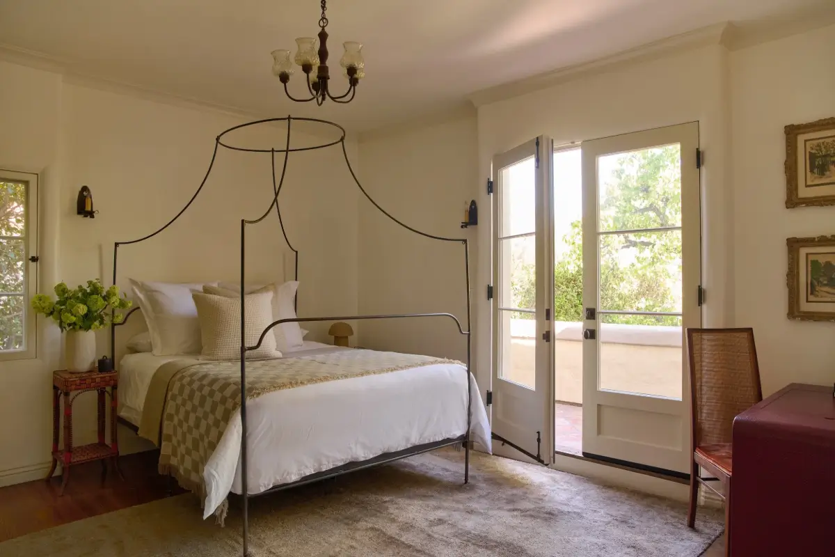 A Butter-Yellow Kitchen and Period Elements in a Spanish-Style LA Home 22 spanish-style-home-hancock-park-los-angeles