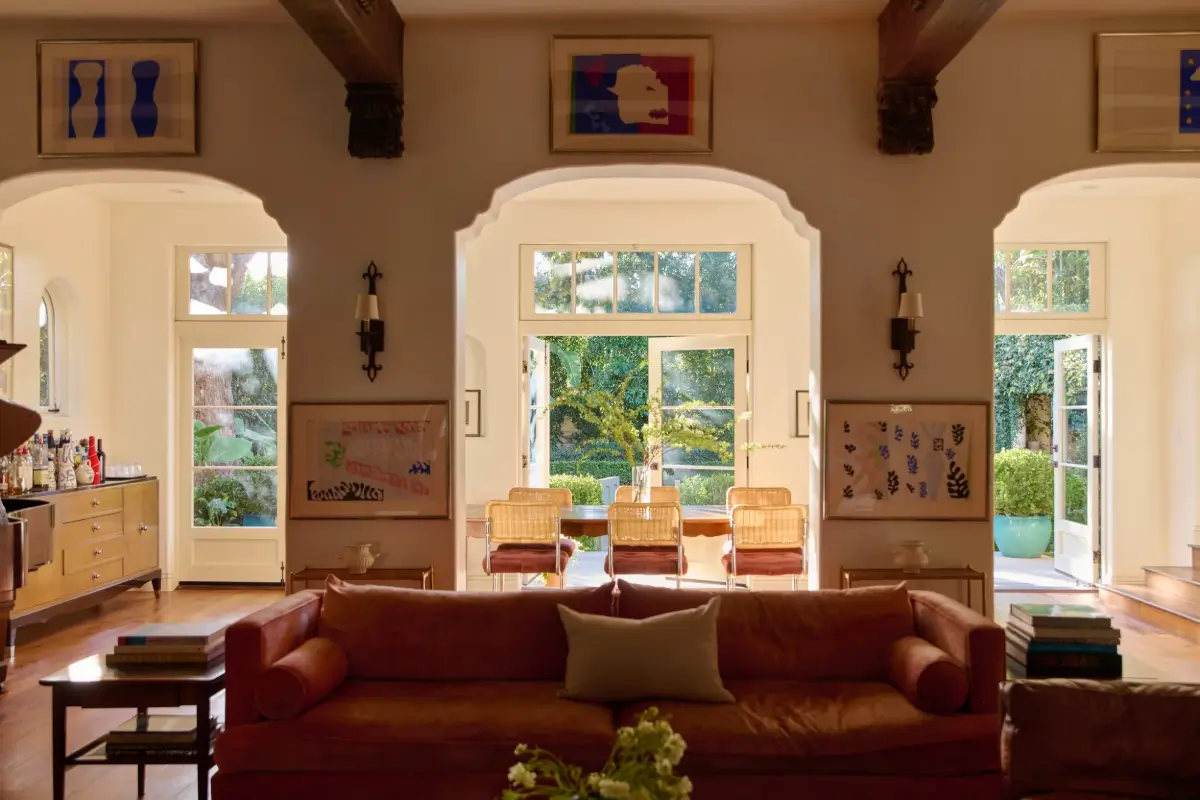 A Butter-Yellow Kitchen and Period Elements in a Spanish-Style LA Home 7 spanish-style-home-hancock-park-los-angeles