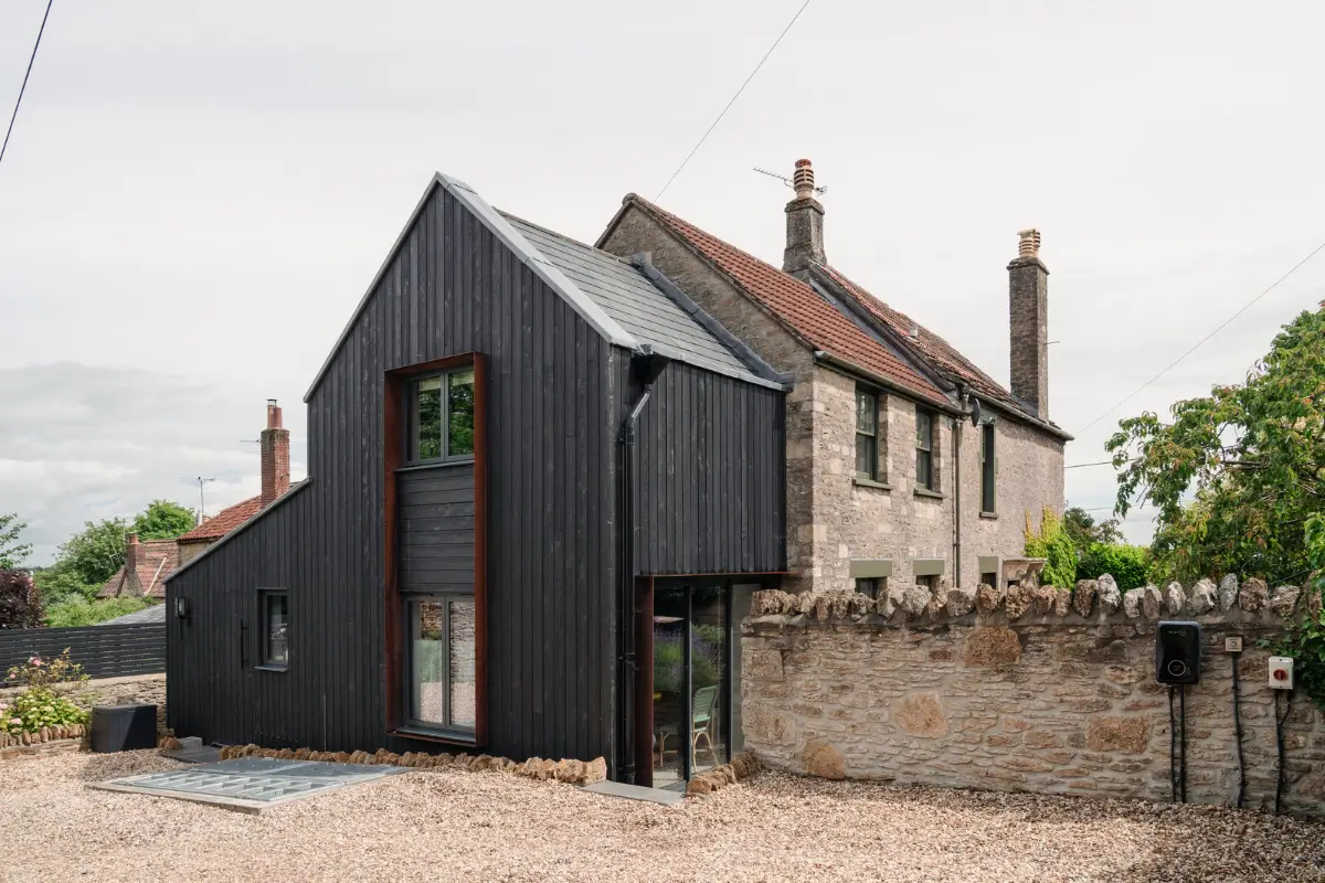 A Traditional Stone Cottage with a Black Timber Extension and Colorful Interiors 34 colorful-rubble-stone-cottage-wooden-extension-somerset